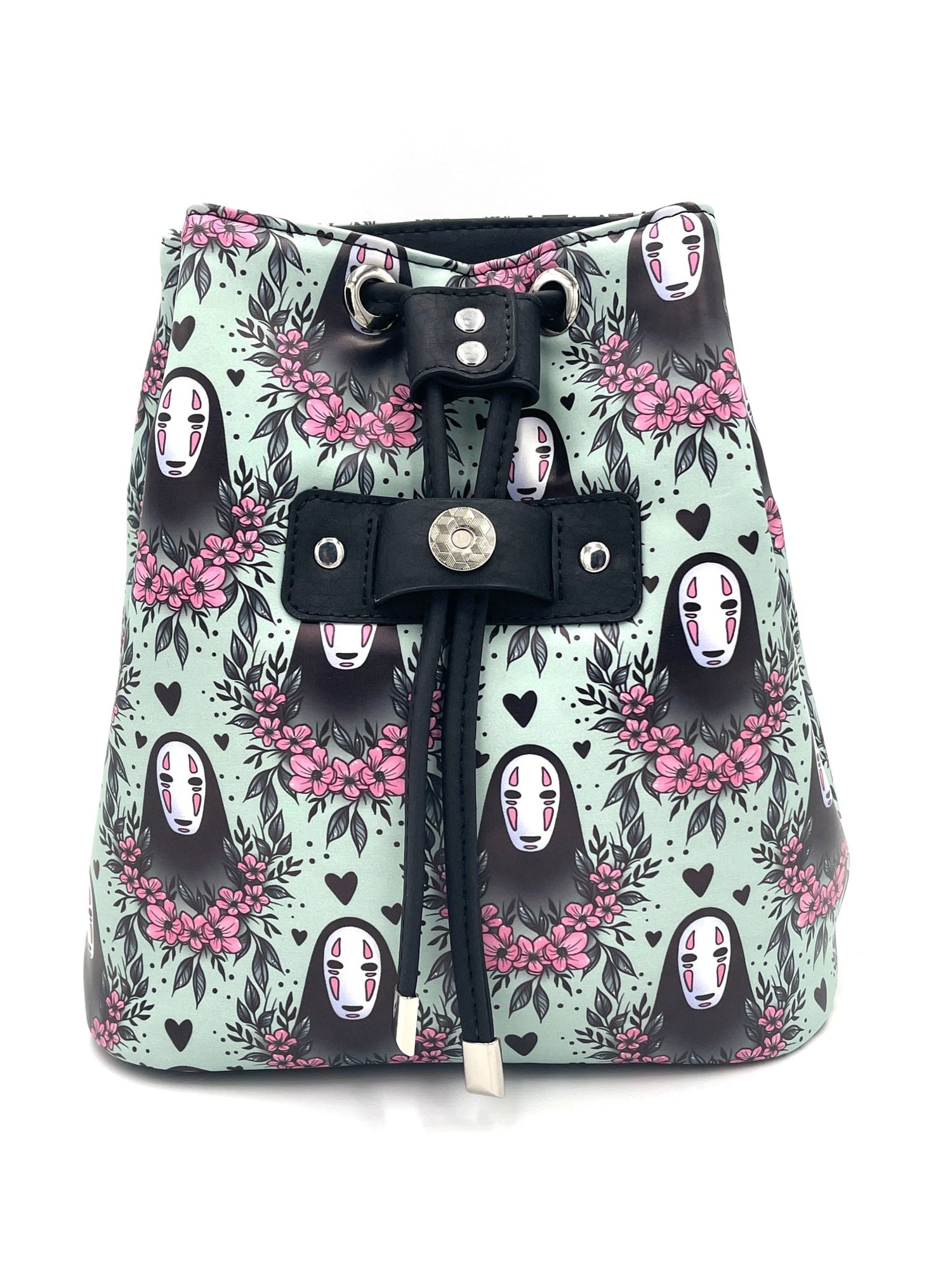 Floral No - Face Backpack - Made to Order - DefiantThreads