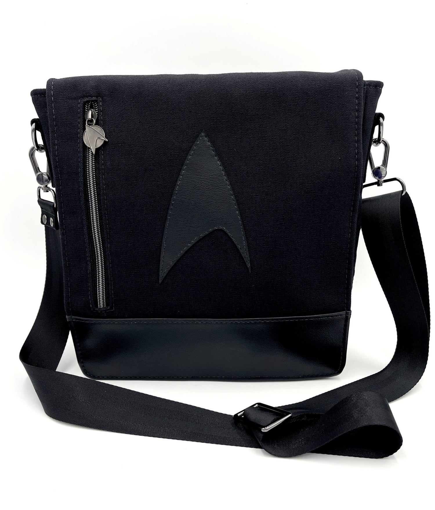 Boldly Go Canvas Messenger Bag - DefiantThreads