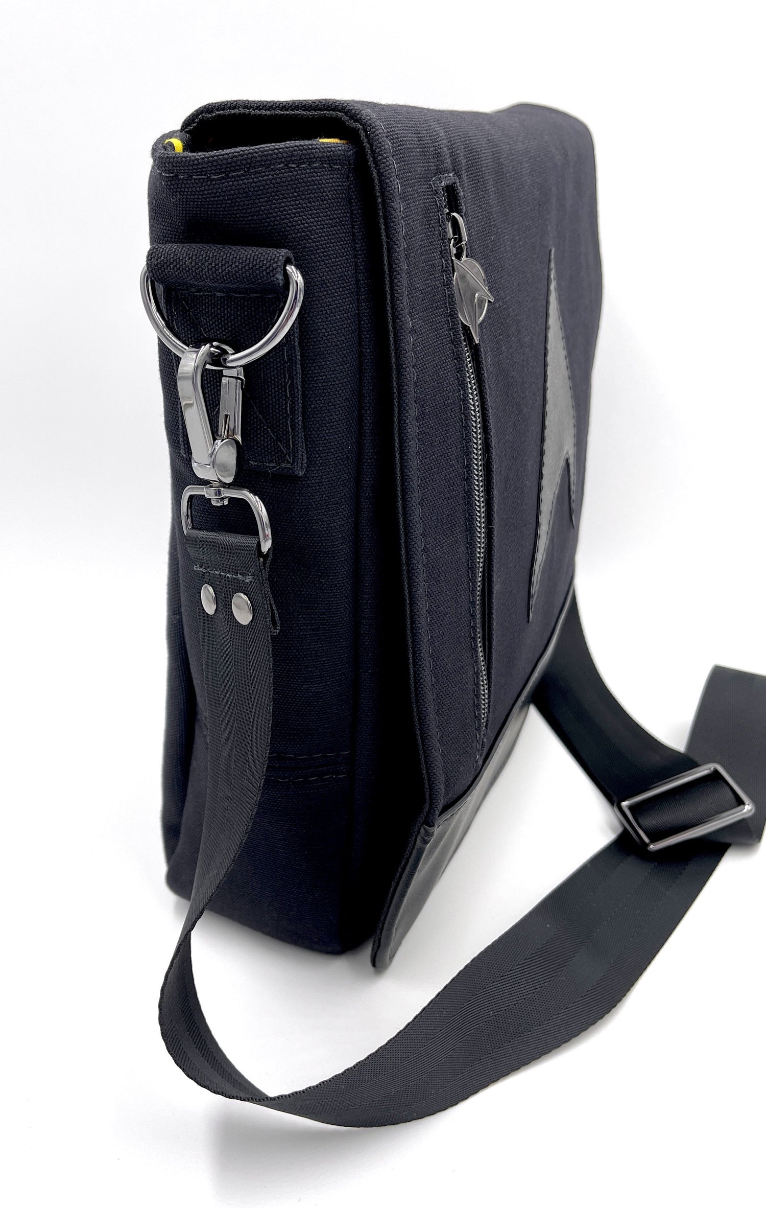 Boldly Go Canvas Messenger Bag