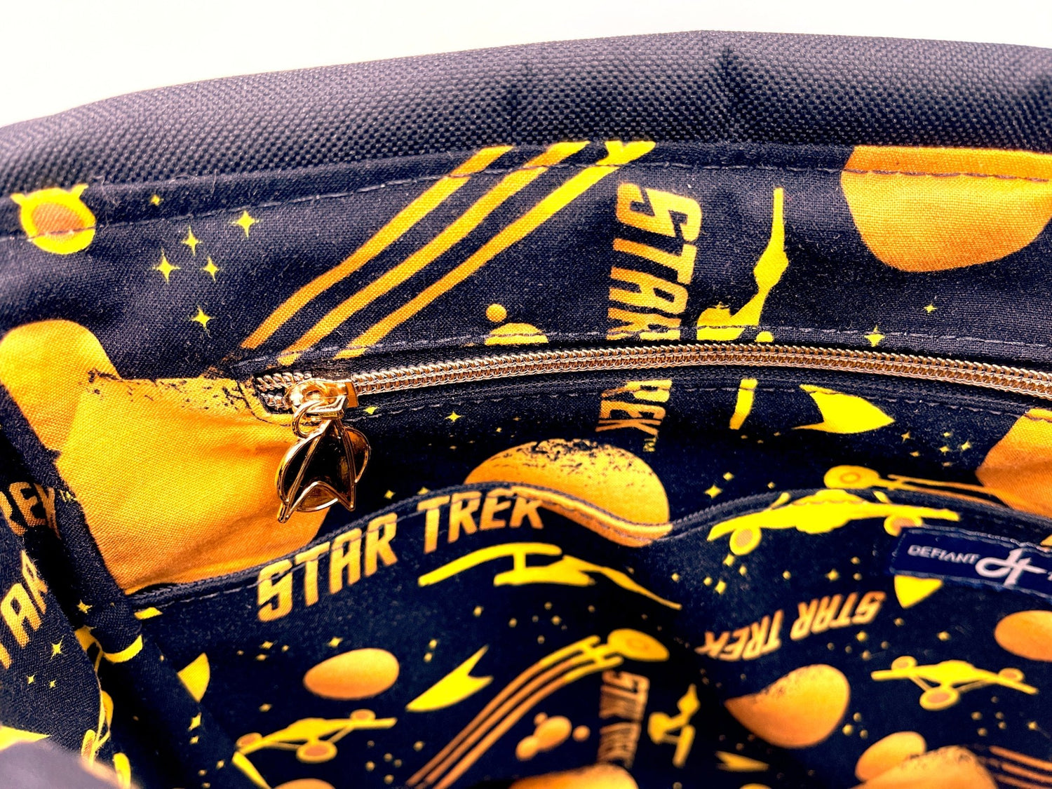 Boldly Go Canvas Messenger Bag - DefiantThreads