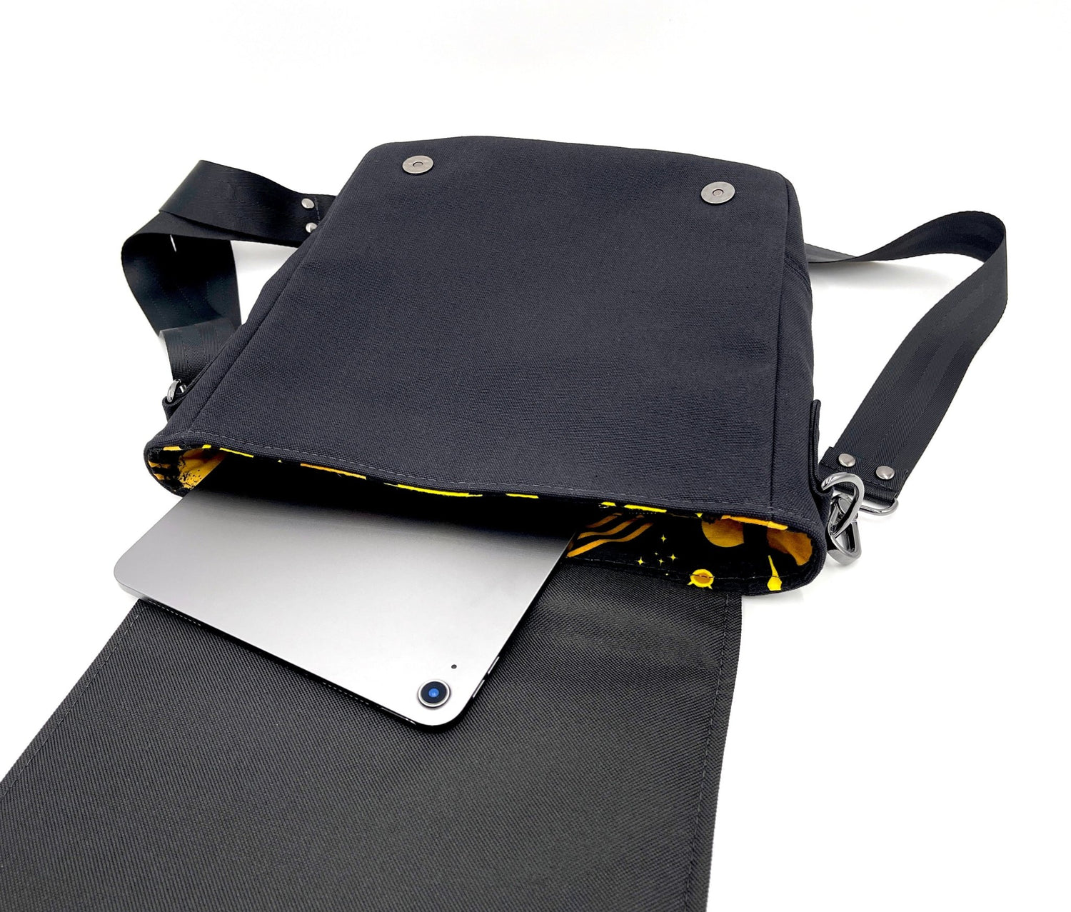 Boldly Go Canvas Messenger Bag - DefiantThreads