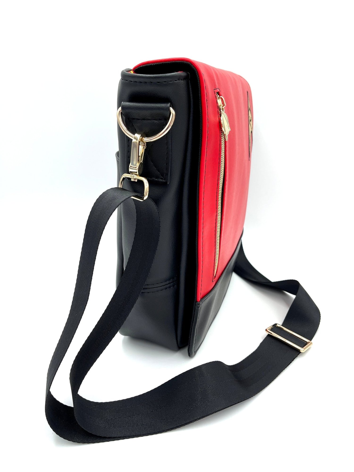 Boldly Go Messenger Bag - Engineering Red - DefiantThreads