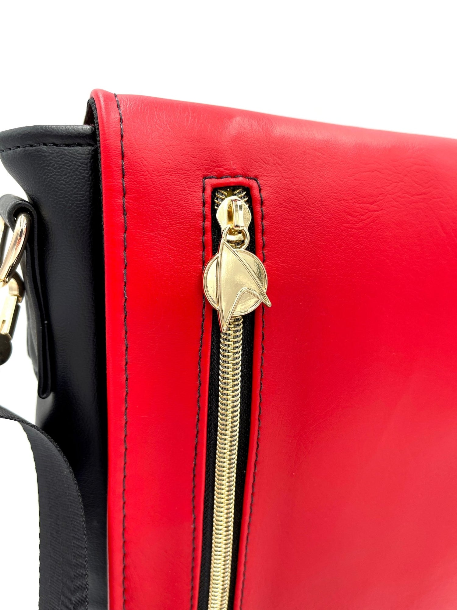 Boldly Go Messenger Bag - Engineering Red - DefiantThreads