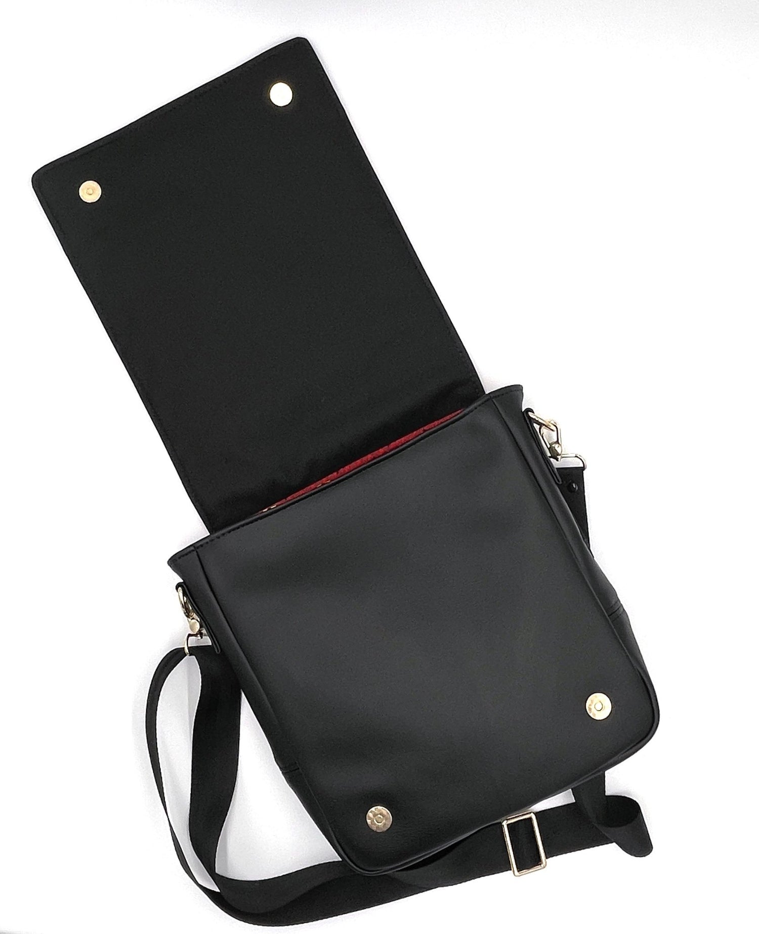 Boldly Go Messenger Bag - Engineering Red - DefiantThreads