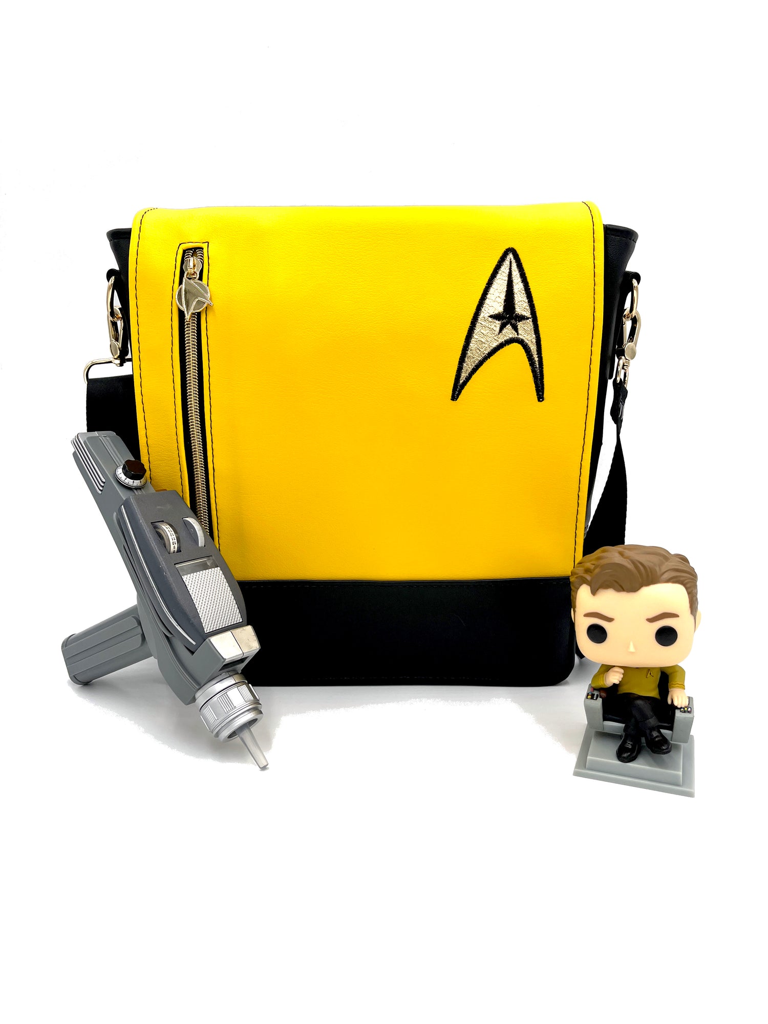 Boldly Go Messenger Bag - Command Yellow