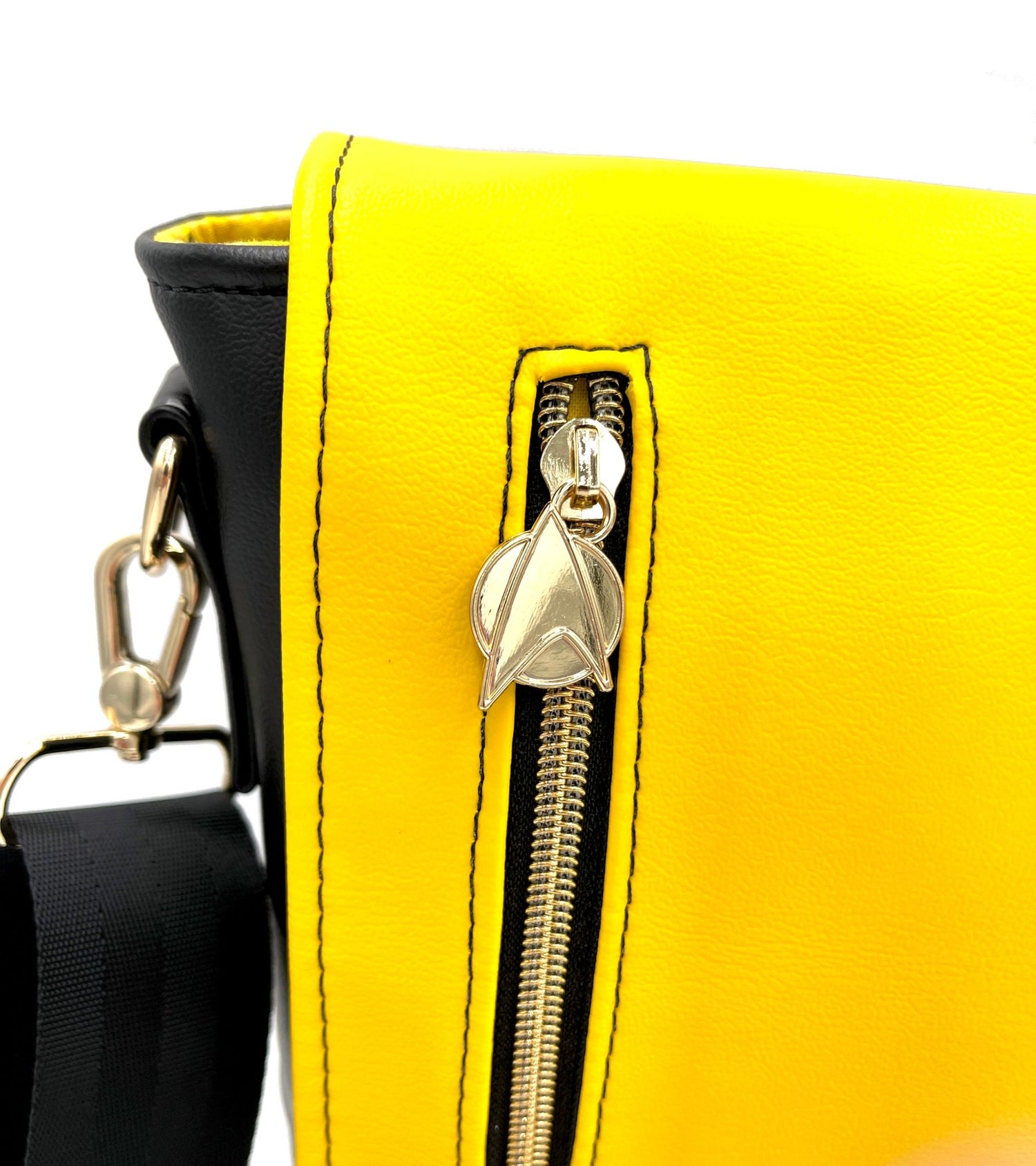 Boldly Go Messenger Bag - Command Yellow - DefiantThreads