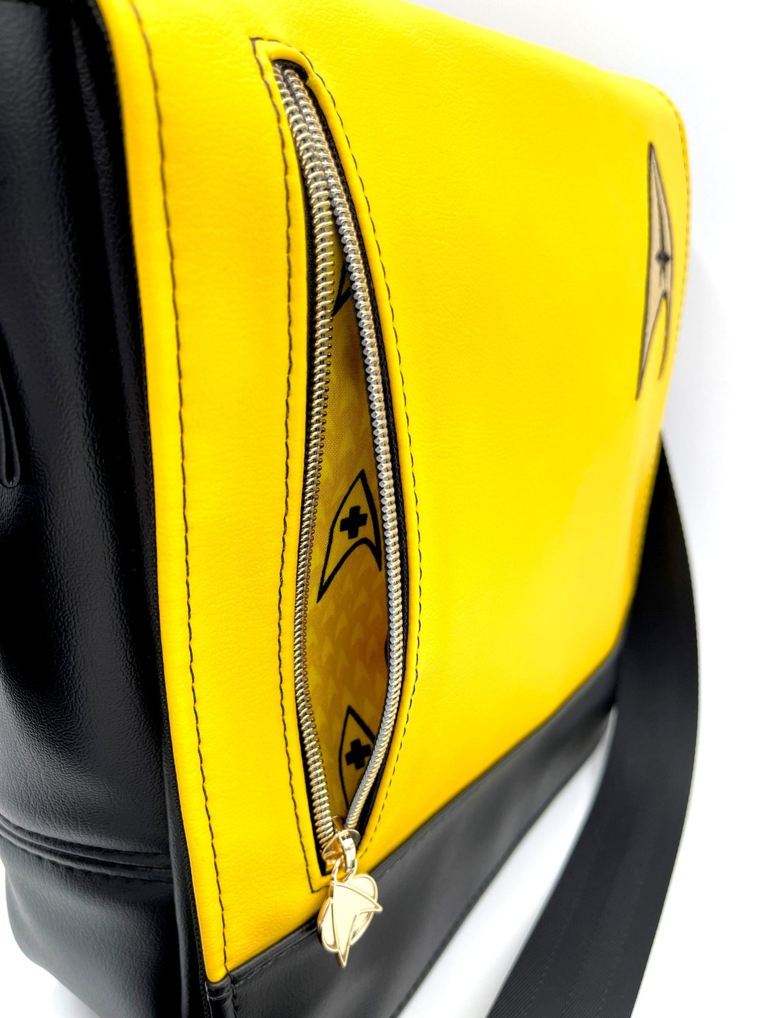 Boldly Go Messenger Bag - Command Yellow - DefiantThreads