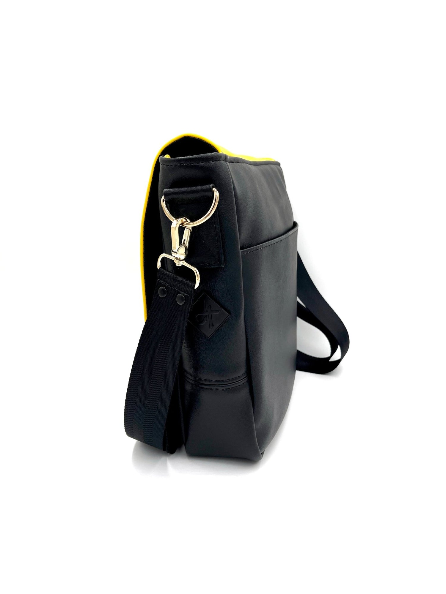 Boldly Go Messenger Bag - Command Yellow - DefiantThreads