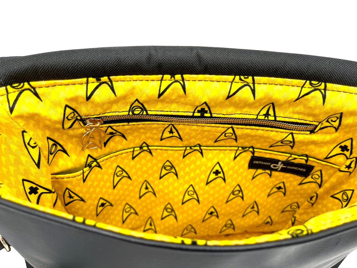 Boldly Go Messenger Bag - Command Yellow - DefiantThreads