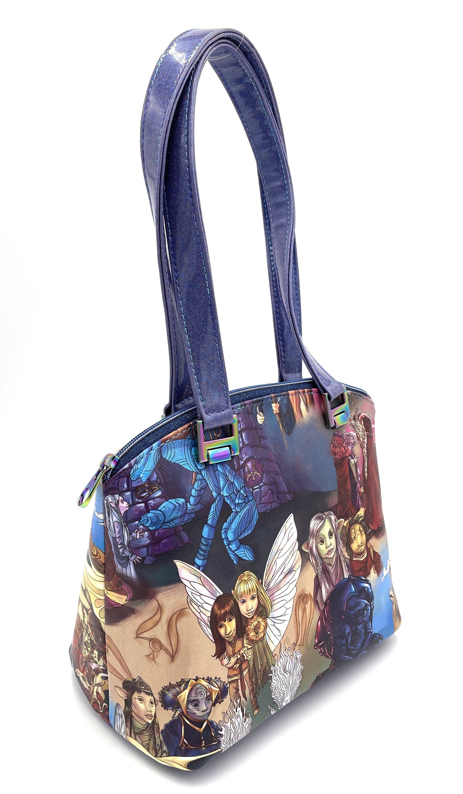 Dark Crystal Domed Handbag