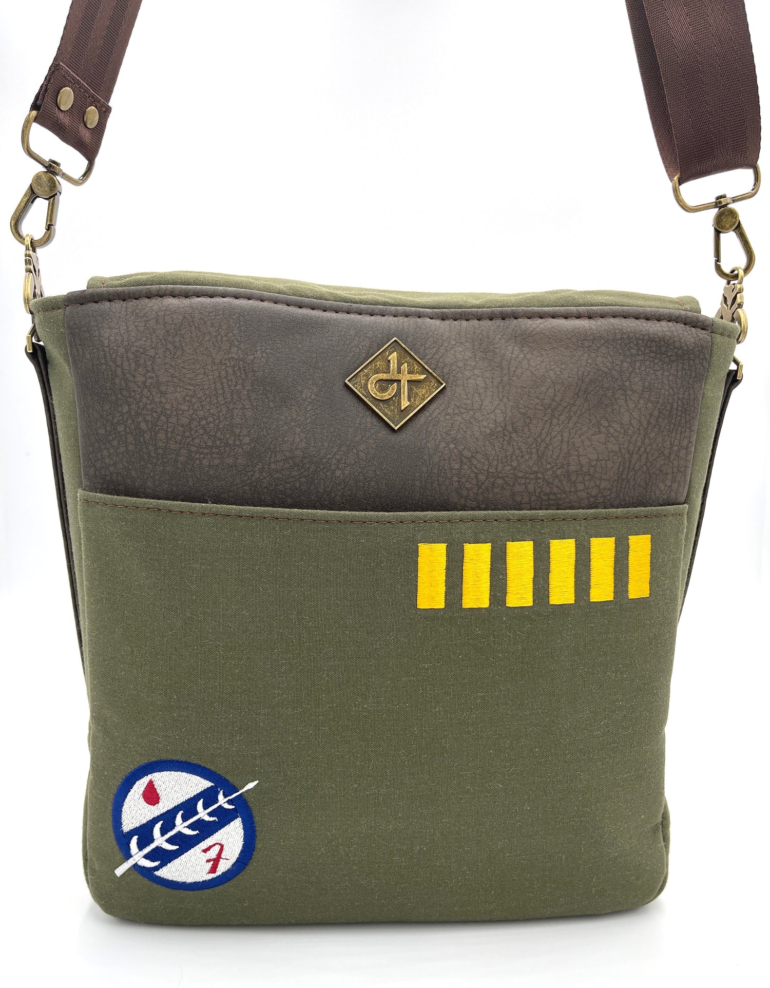 Bounty Hunter Canvas Messenger Bag