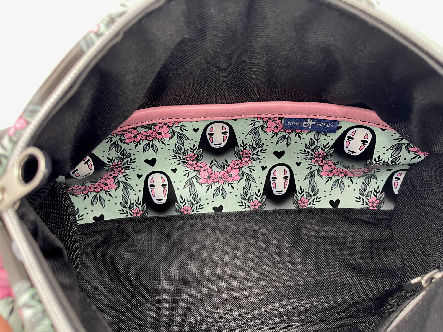 Hungry Floral Barrel Bag