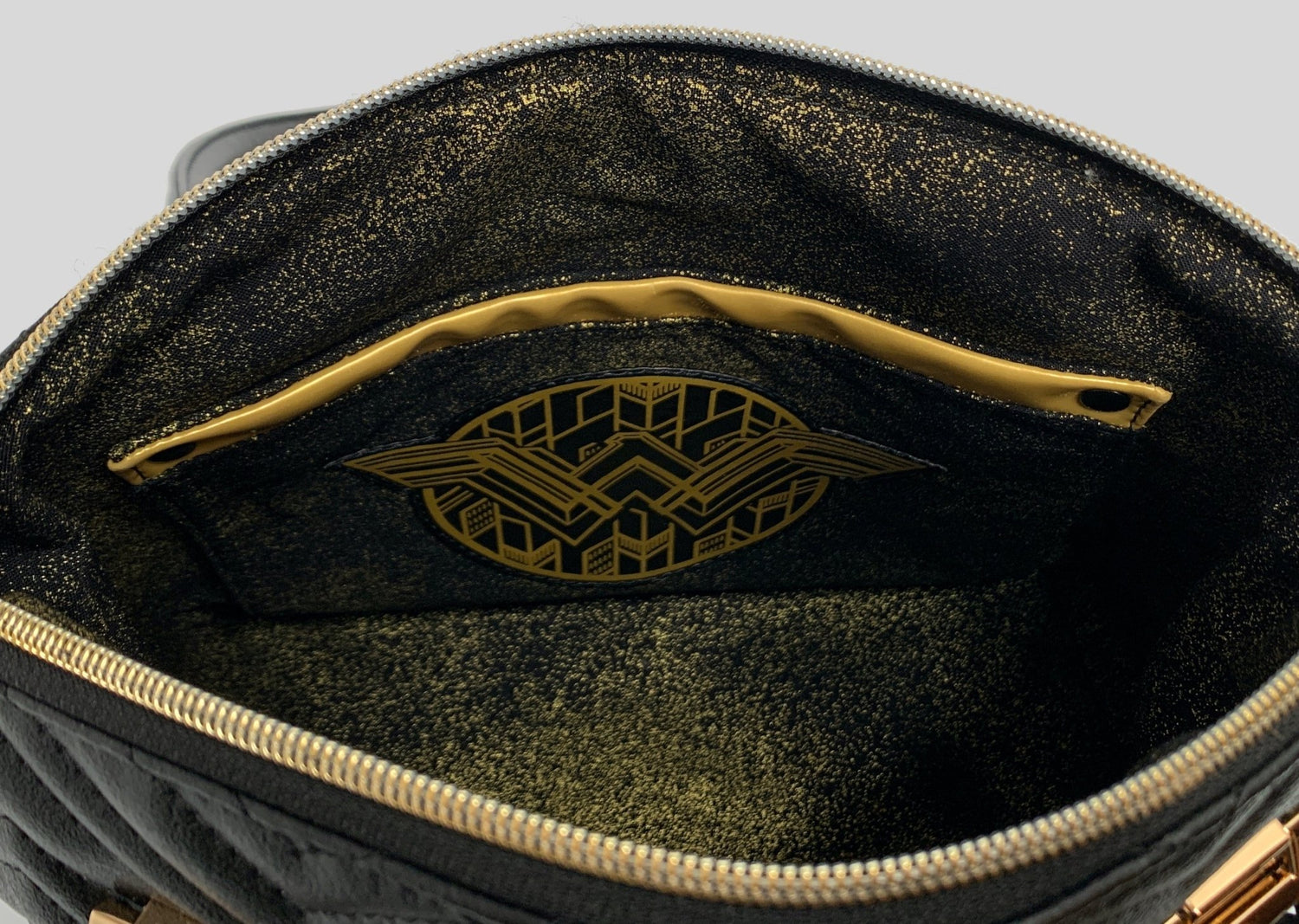 Black Quilted WW Inspired Handbag - DefiantThreads