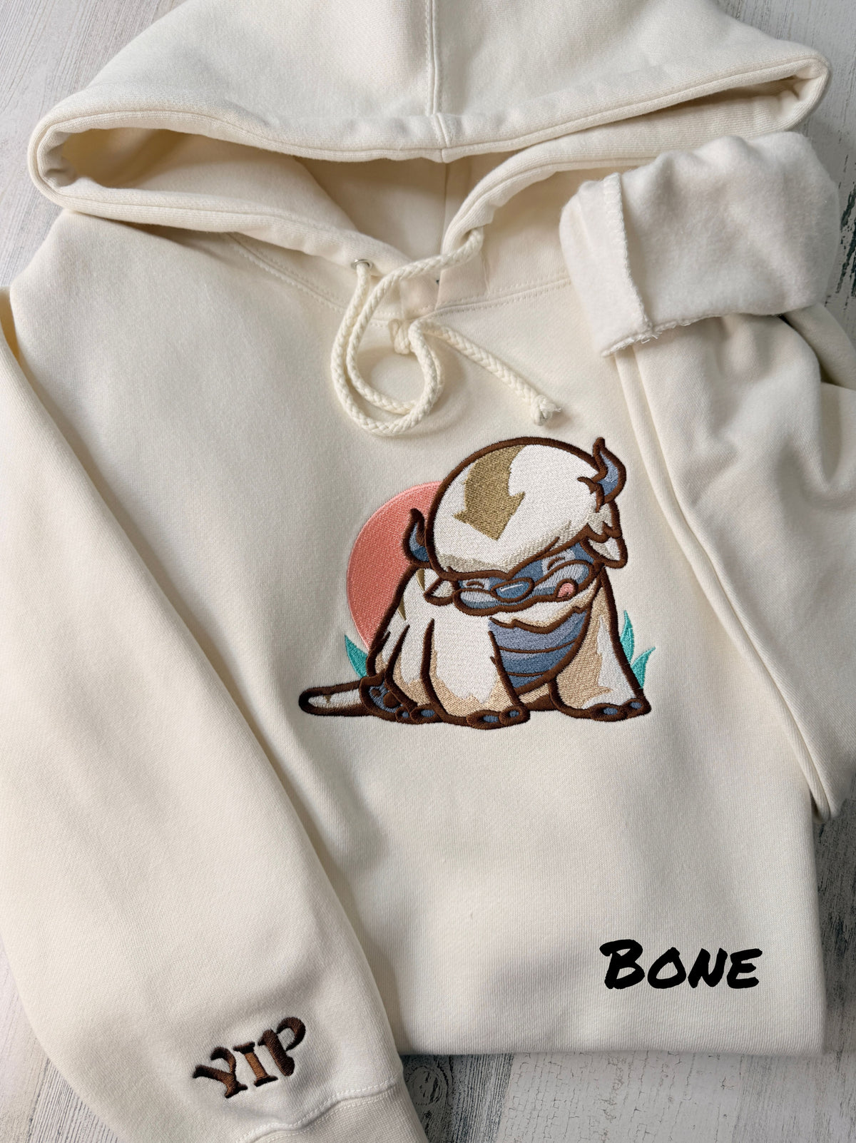 Sky Bison Embroidered Sweatshirt
