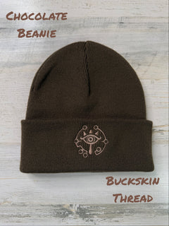 Sheikah Eye Embroidered Beanie - DefiantThreads