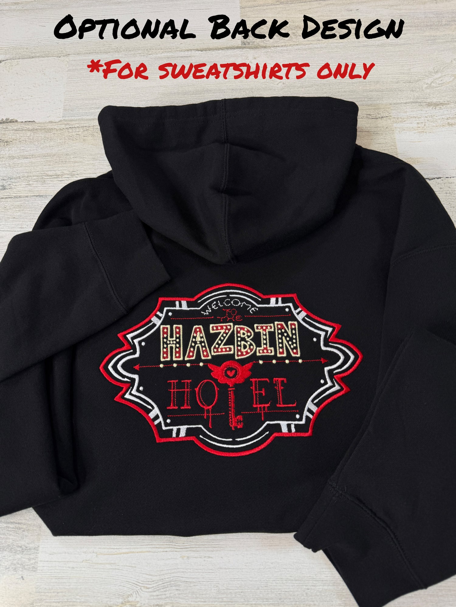 Alastor Embroidered Tee / Sweatshirt