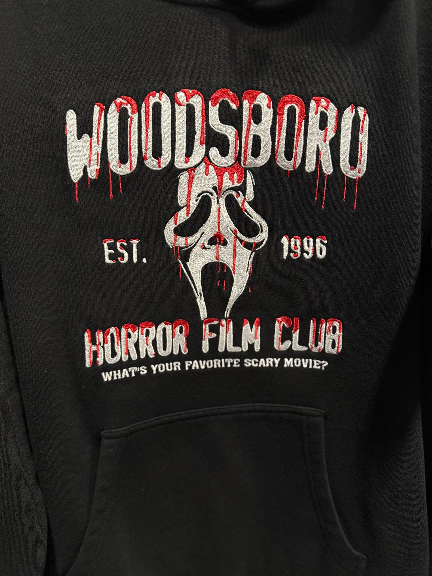 Woodsboro Film Club Embroidered Sweatshirt