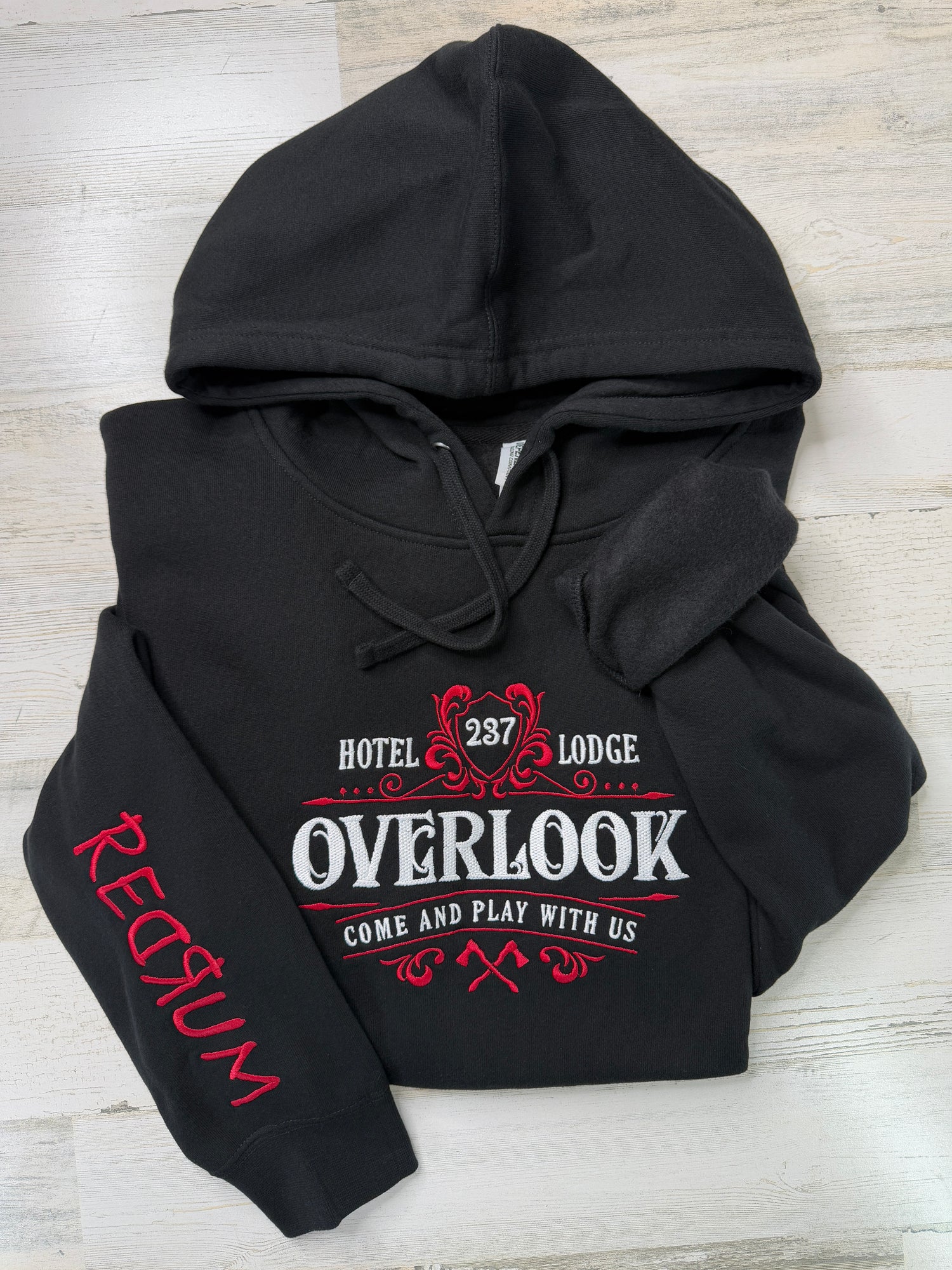 Overlook Come Play with Us Embroidered Sweatshirt