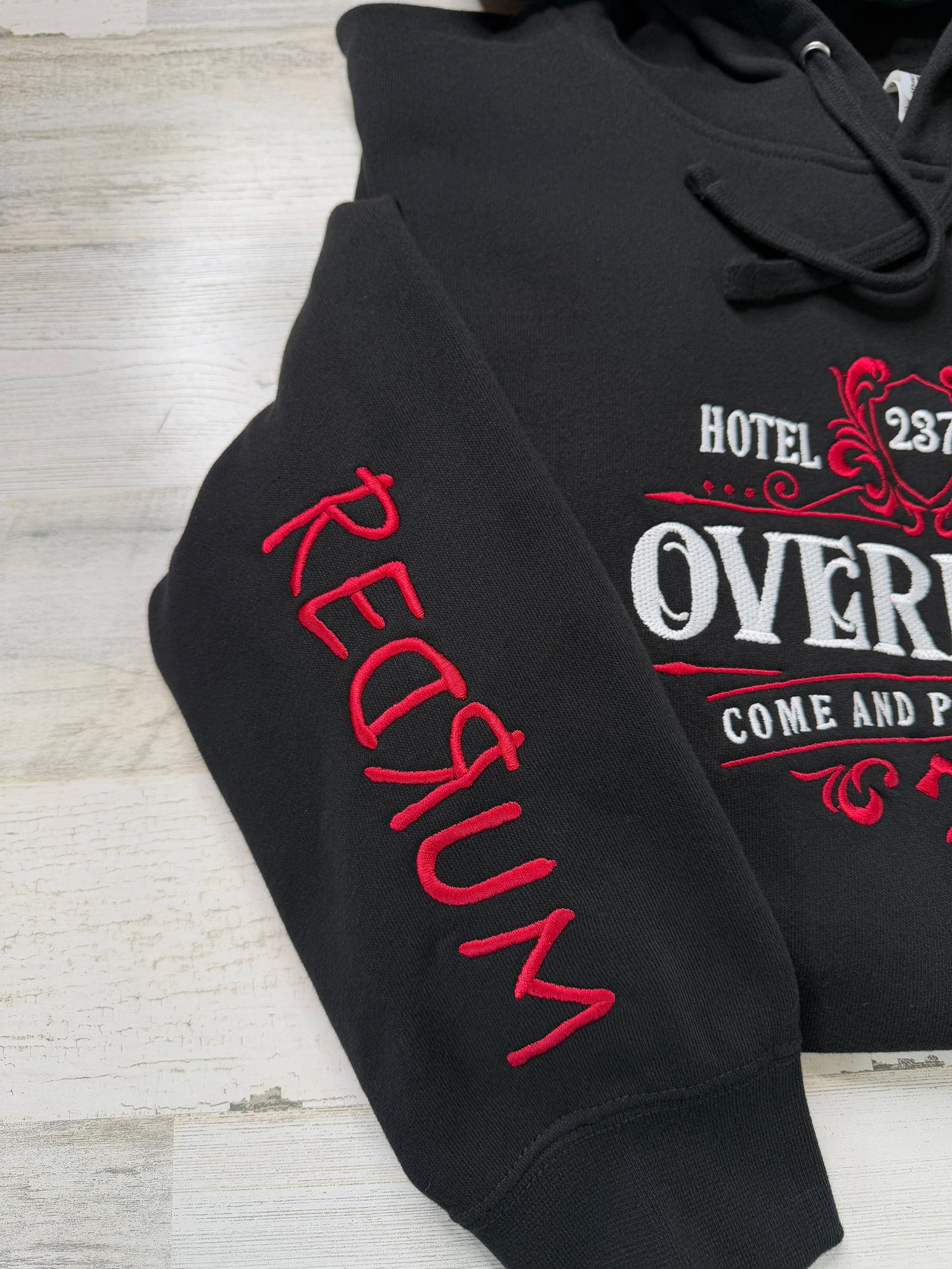 Overlook Come Play with Us Embroidered Sweatshirt
