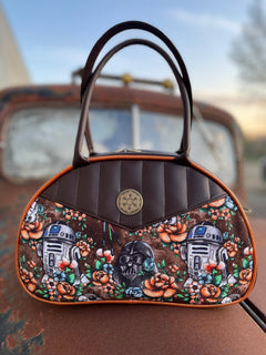 Floral Wars Bowler Bag - DefiantThreads