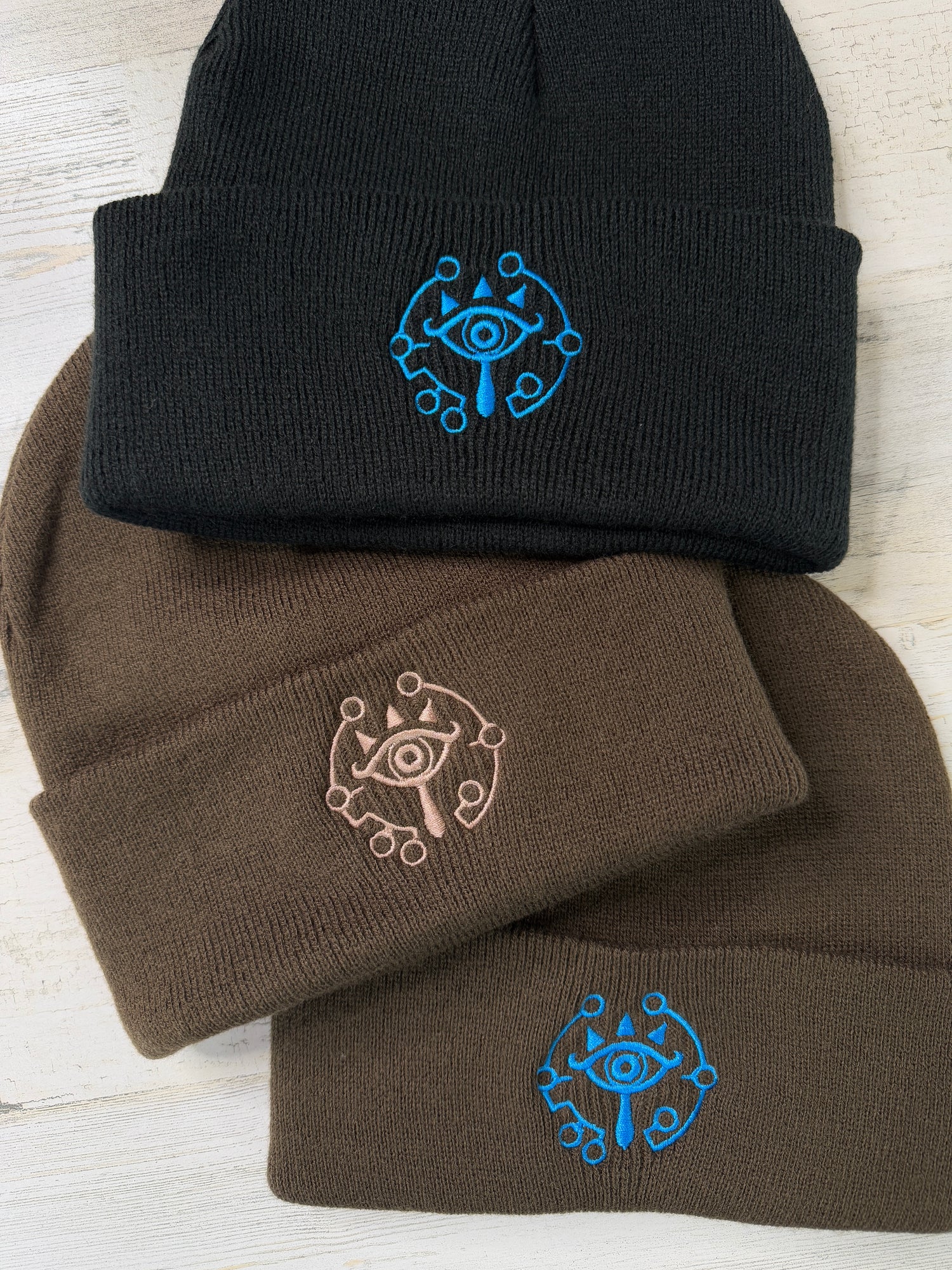 Sheikah Eye Embroidered Beanie