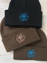 Sheikah Eye Embroidered Beanie - DefiantThreads