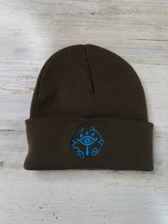 Sheikah Eye Embroidered Beanie - DefiantThreads