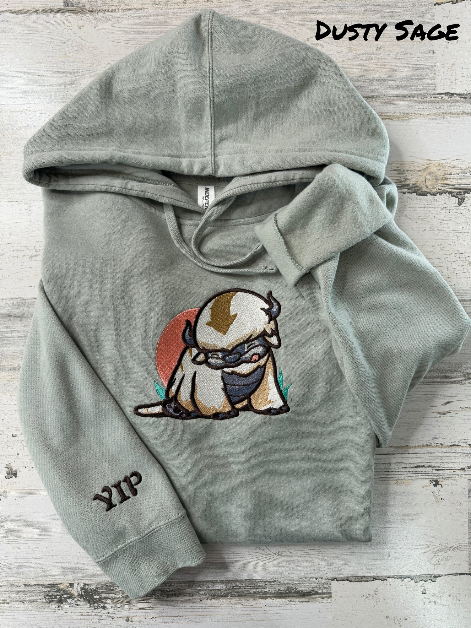 Sky Bison Embroidered Sweatshirt