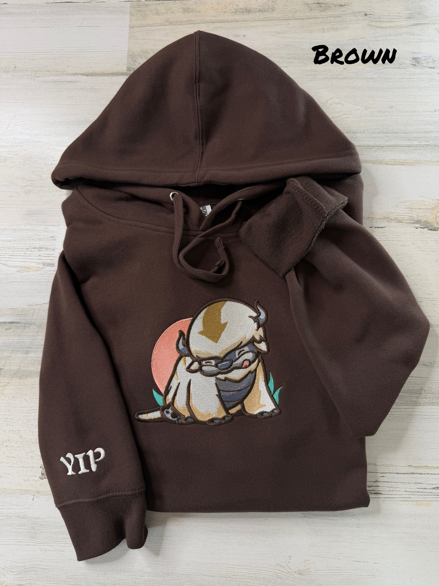 Sky Bison Embroidered Sweatshirt