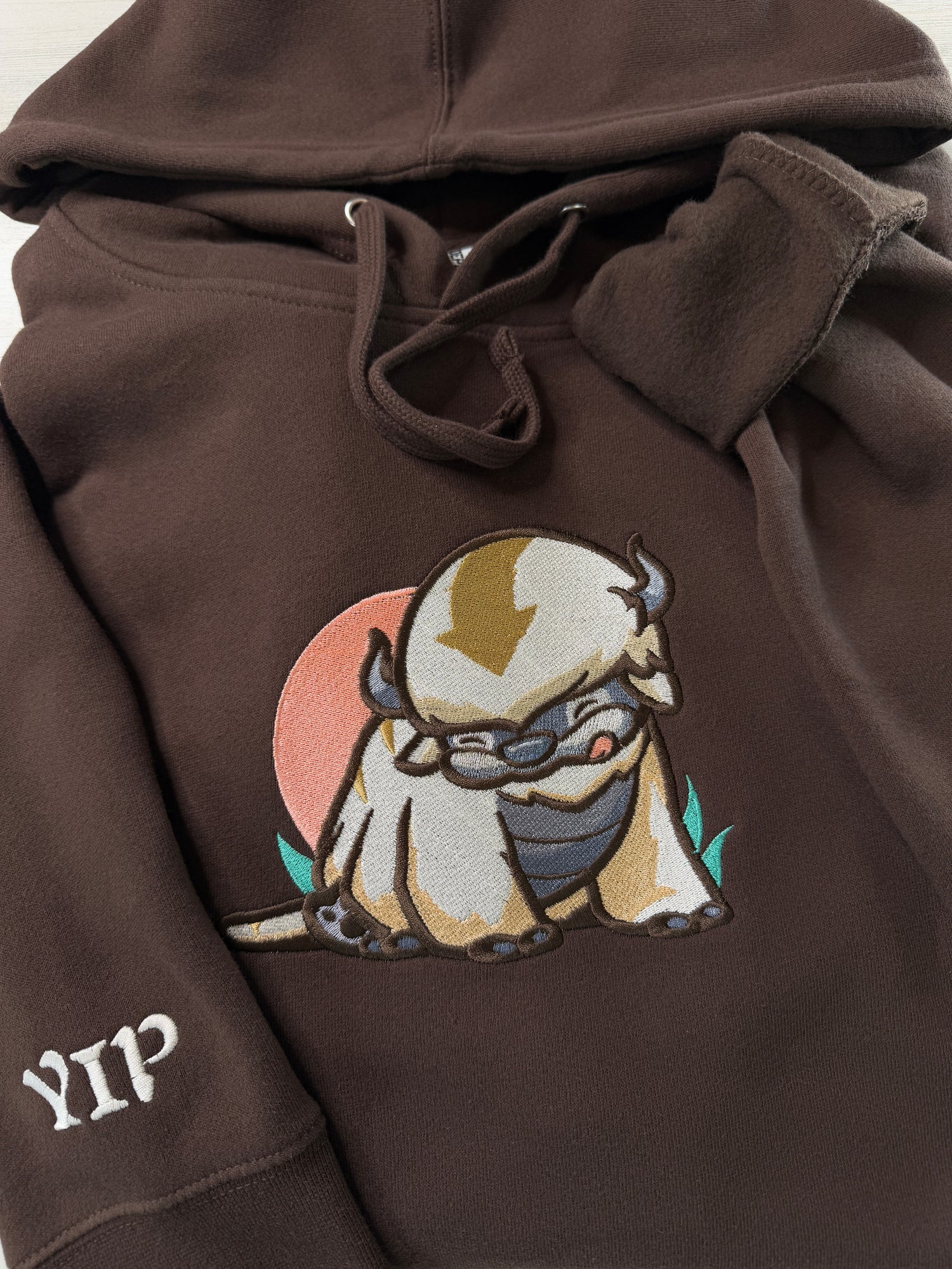 Sky Bison Embroidered Sweatshirt