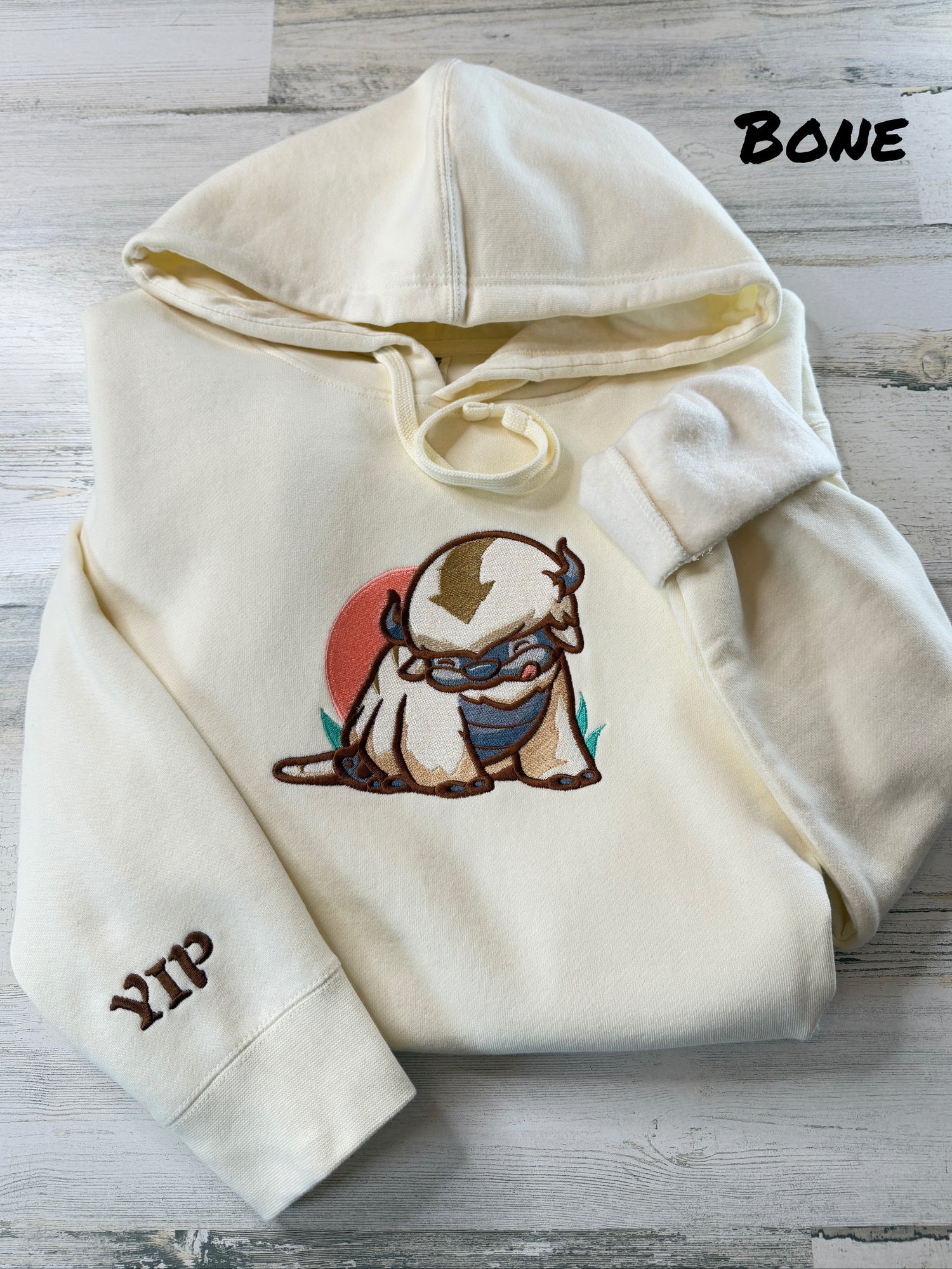 Sky Bison Embroidered Sweatshirt