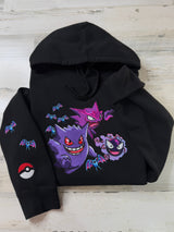 Ghostly Trio Embroidered Sweatshirt