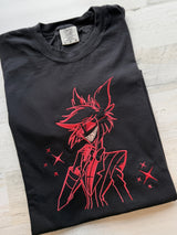 Alastor Embroidered Tee