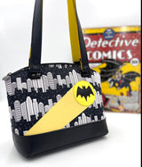 Bat Signal Domed Handbag