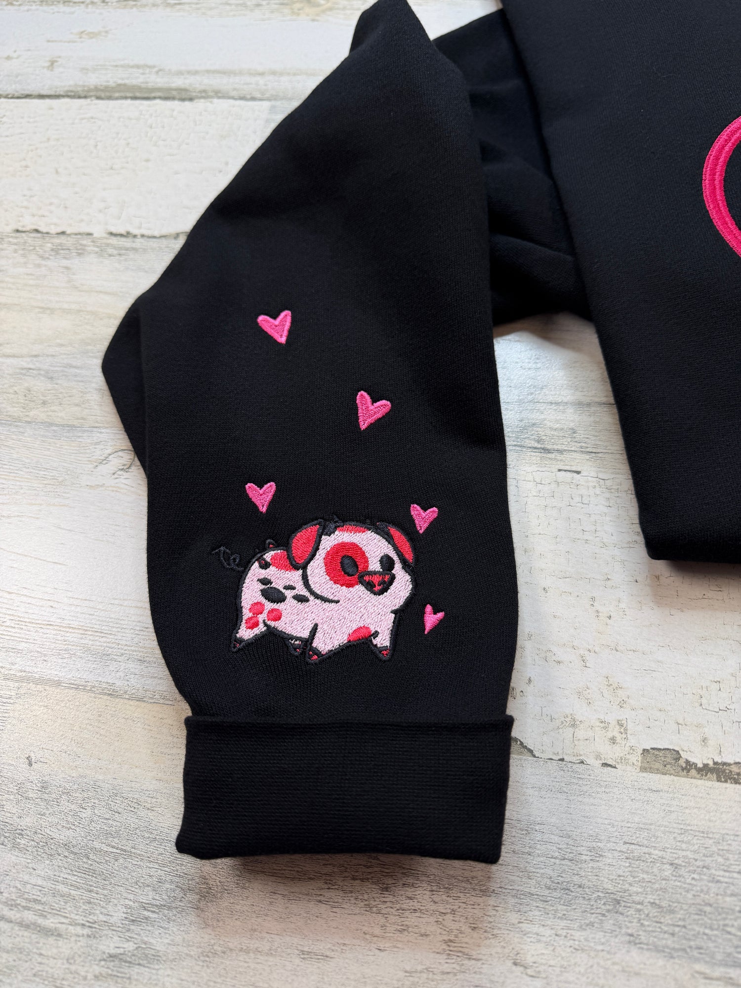 Angel Heart Embroidered Sweatshirt