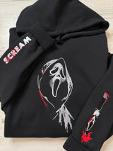 Screamer Ghost Embroidered Sweatshirt