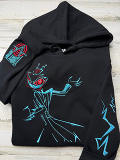 Vox Outline Embroidered Sweatshirt - DefiantThreads