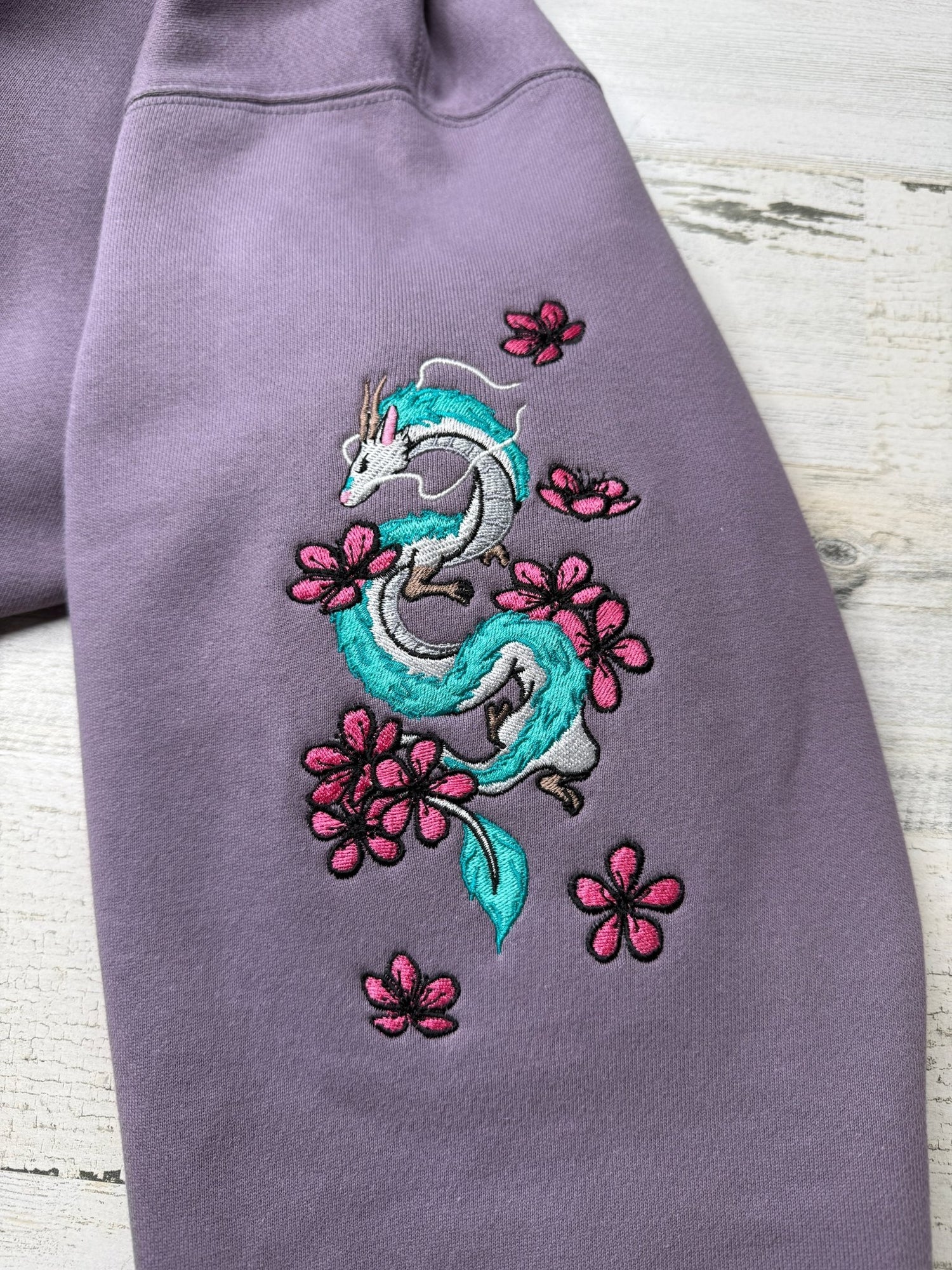 Floral Masked Spirit Embroidered Hooded Sweatshirt - DefiantThreads