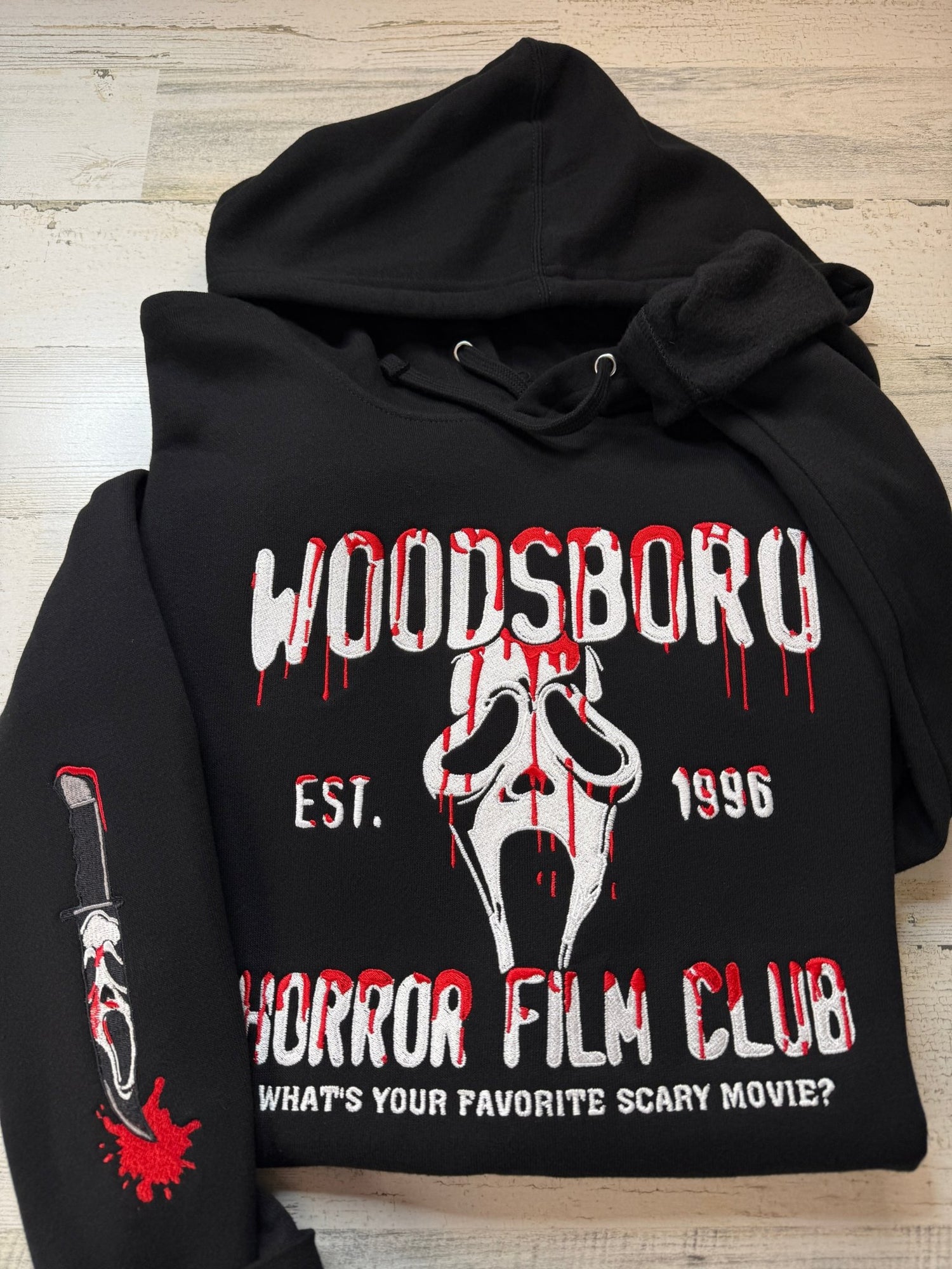 Film Club Embroidered Sweatshirt - DefiantThreads