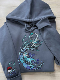 Glac/Vap Pocket Monsters Embroidered Sweatshirt - DefiantThreads