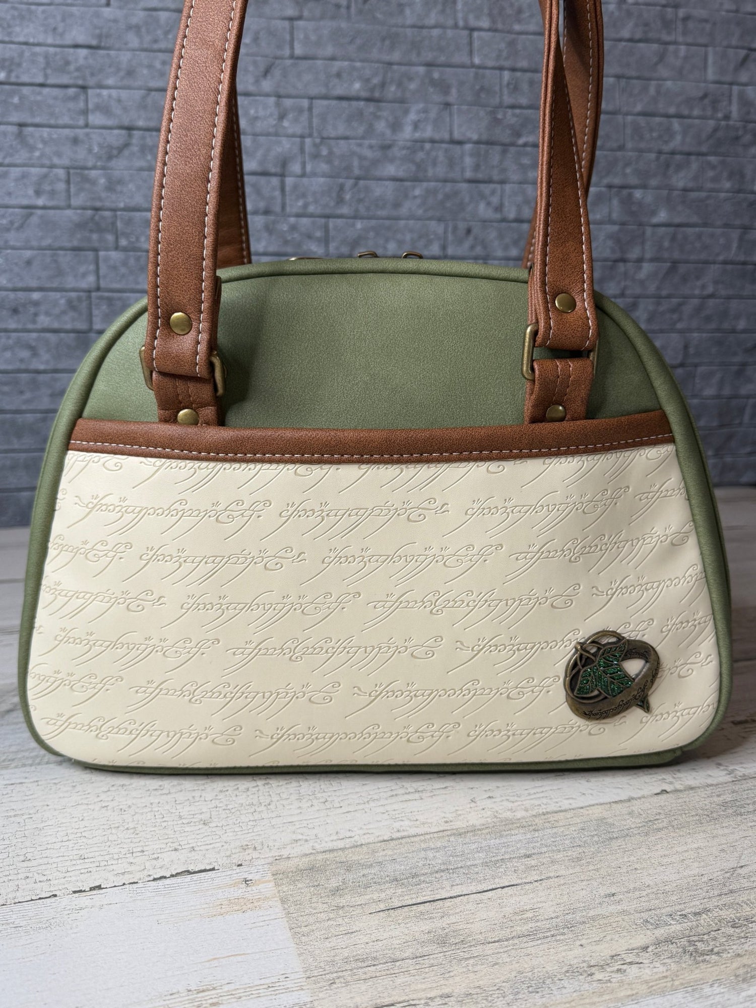 Elvish Script Bowler Bag - DefiantThreads