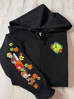 Zionks Zip - up Sweatshirt - DefiantThreads