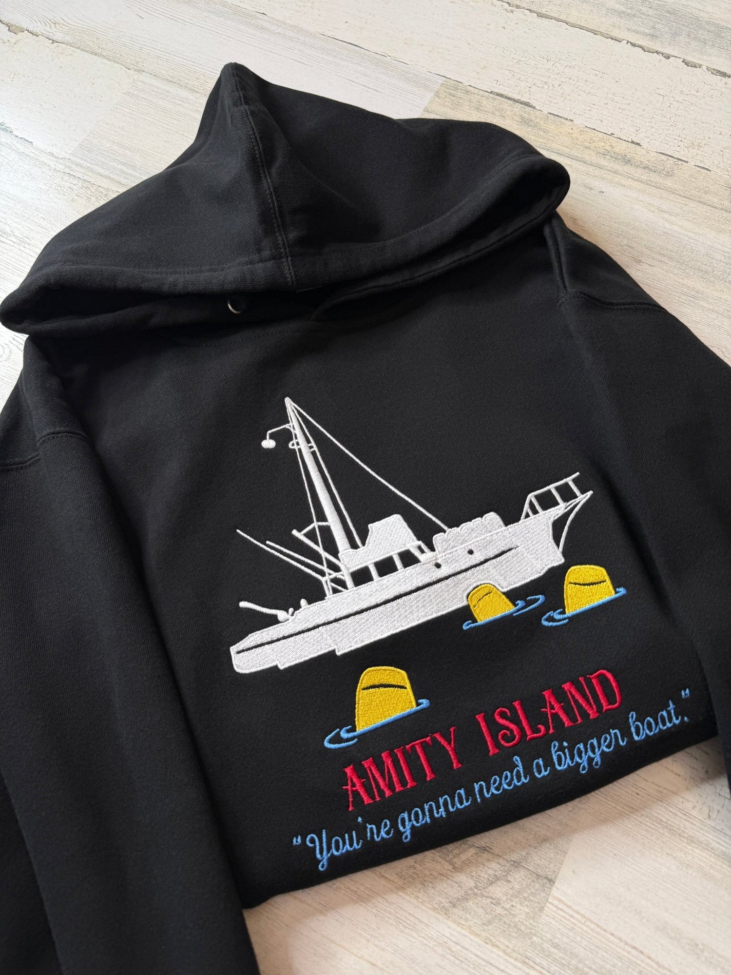 Three Barrels Embroidered Sweatshirt - DefiantThreads