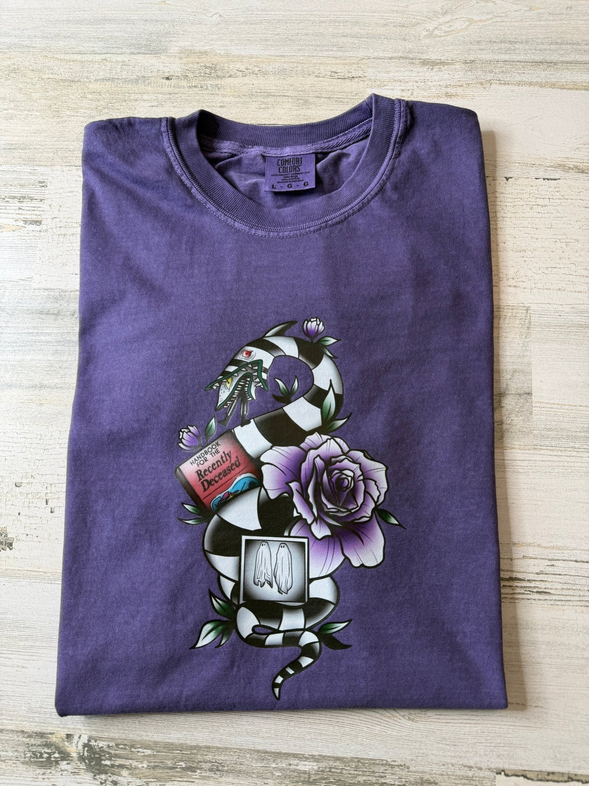 Sand Worm Floral T-Shirt - DefiantThreads