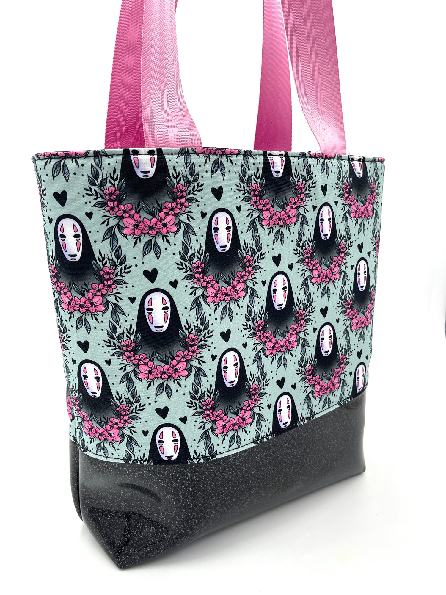 Floral No-Face Tote