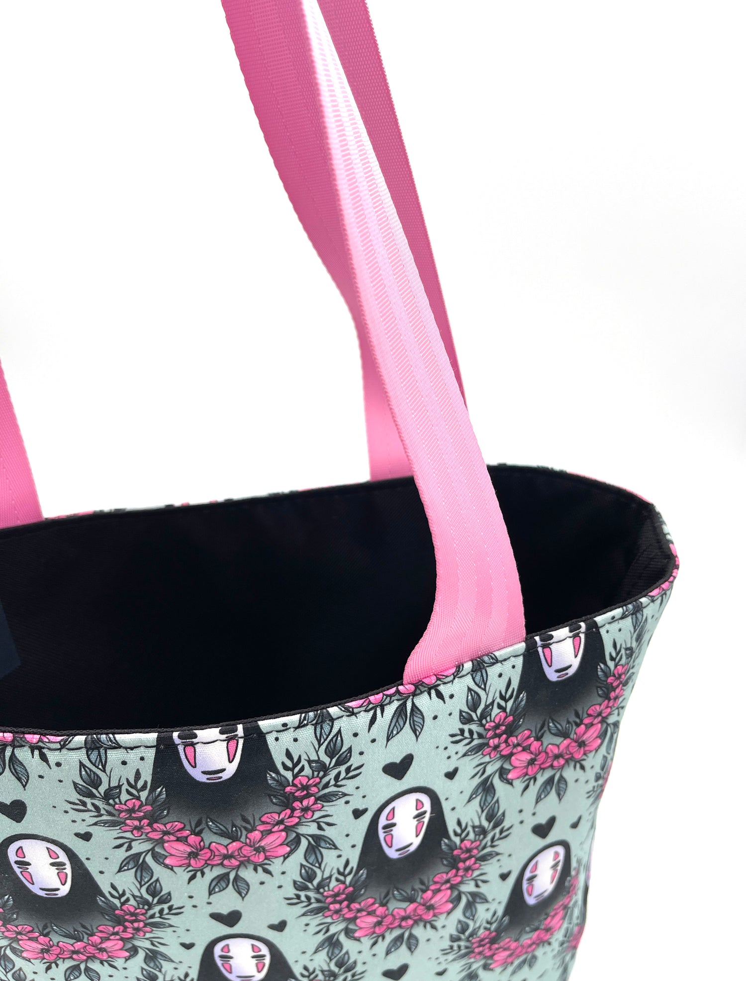 Floral No-Face Tote