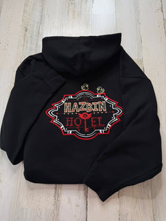 Lucifer Embroidered Full-Zip Sweatshirt - DefiantThreads
