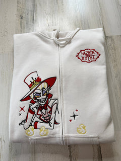 Lucifer and Ducks Embroidered Sweatshirt - DefiantThreads
