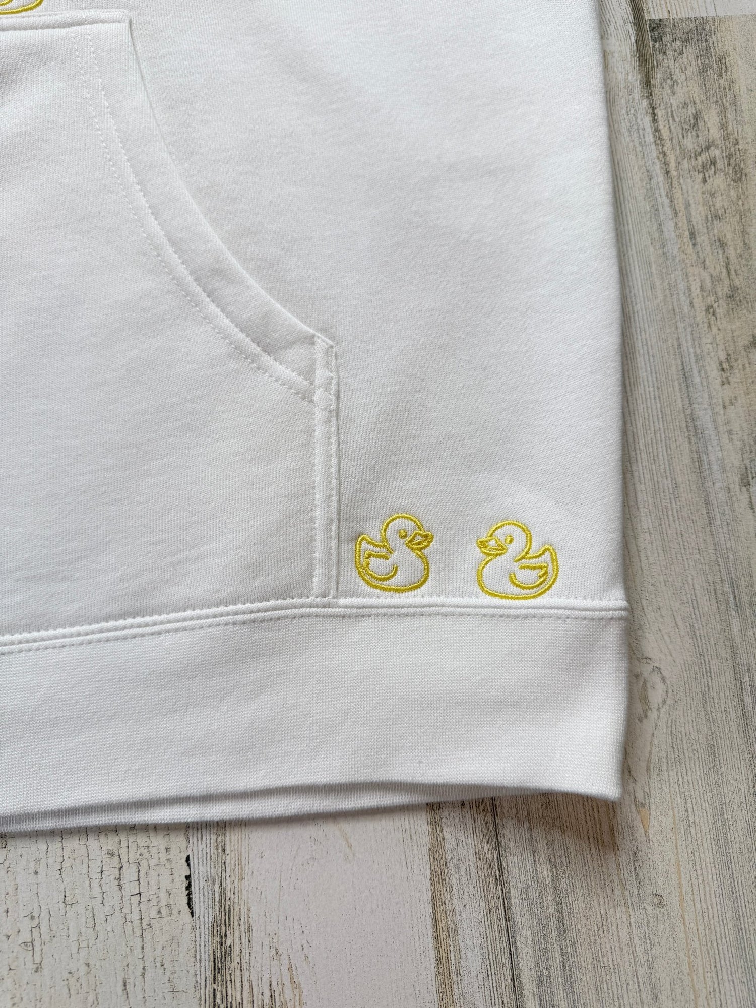 Lucifer and Ducks Embroidered Sweatshirt - DefiantThreads