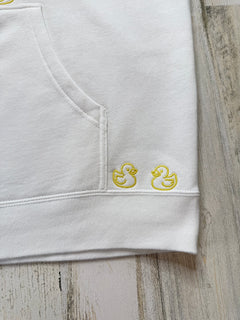 Lucifer and Ducks Embroidered Sweatshirt - DefiantThreads